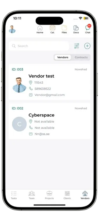 TAIRRAGO Mobile Vendor Management