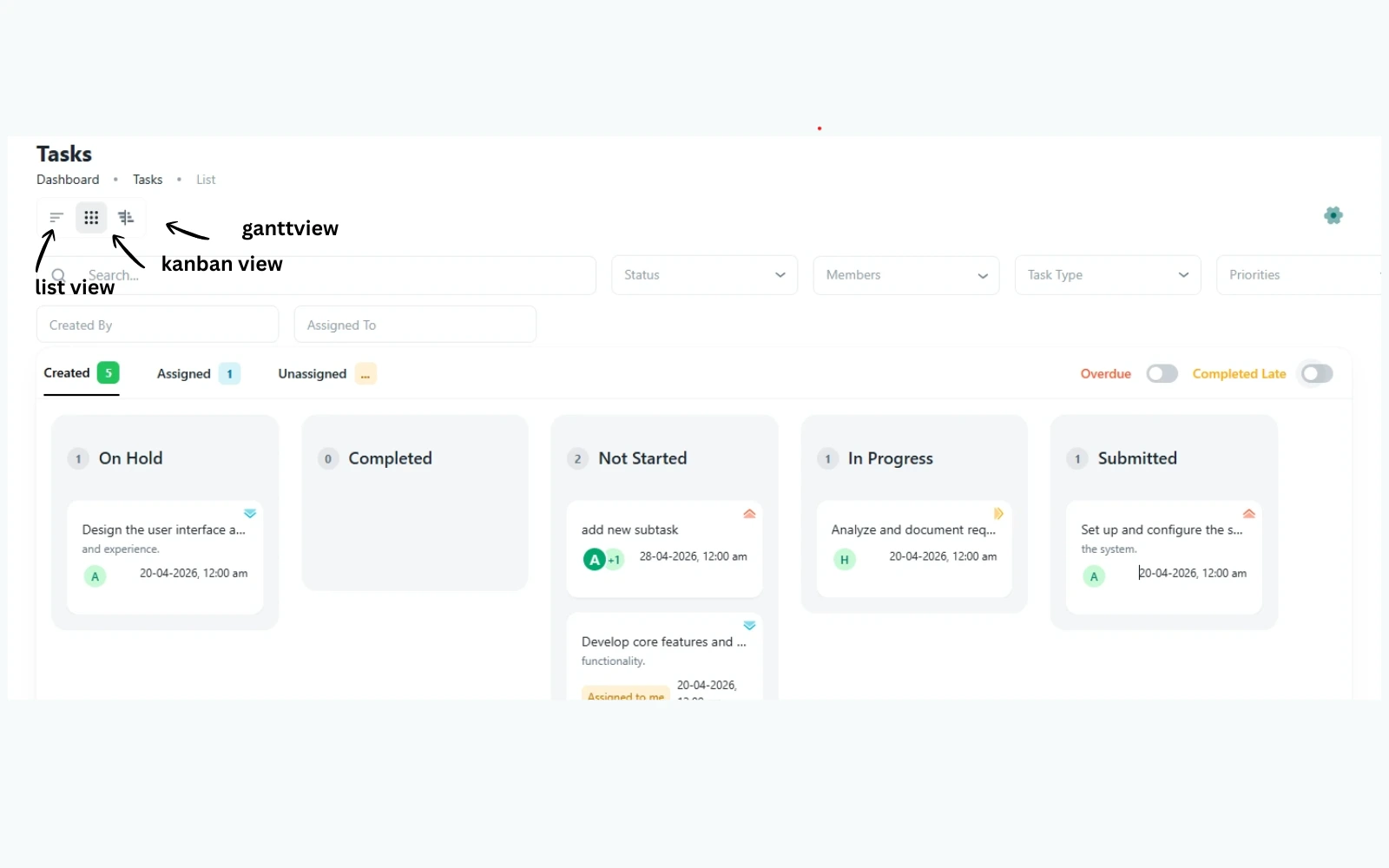 TAIRRAGO Workflow Control